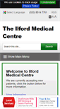 Mobile Screenshot of ilfordmedicalcentre.co.uk